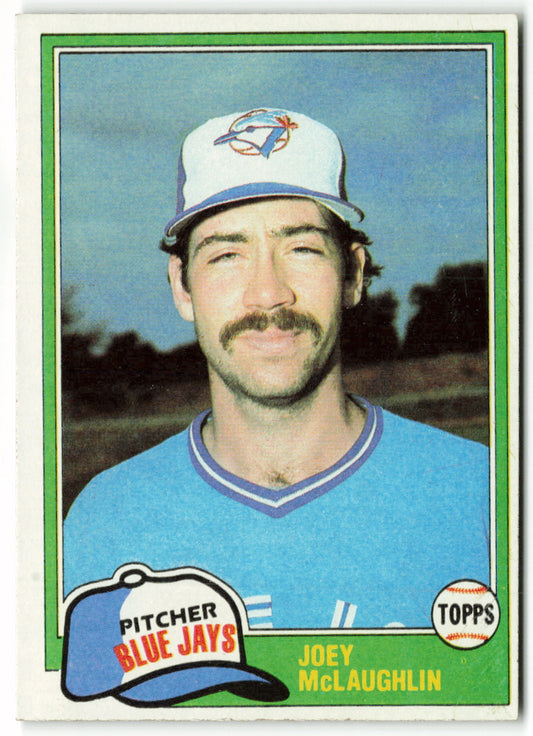 1981 Topps #248 Joey McLaughlin