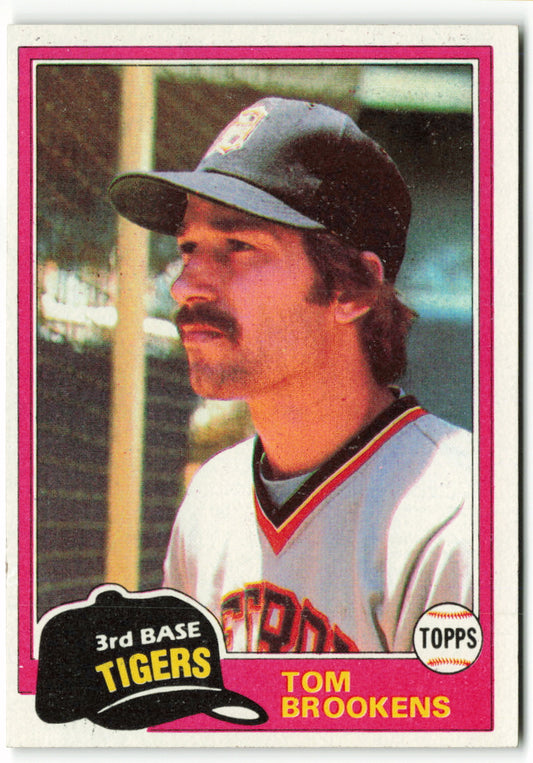 1981 Topps #251 Tom Brookens