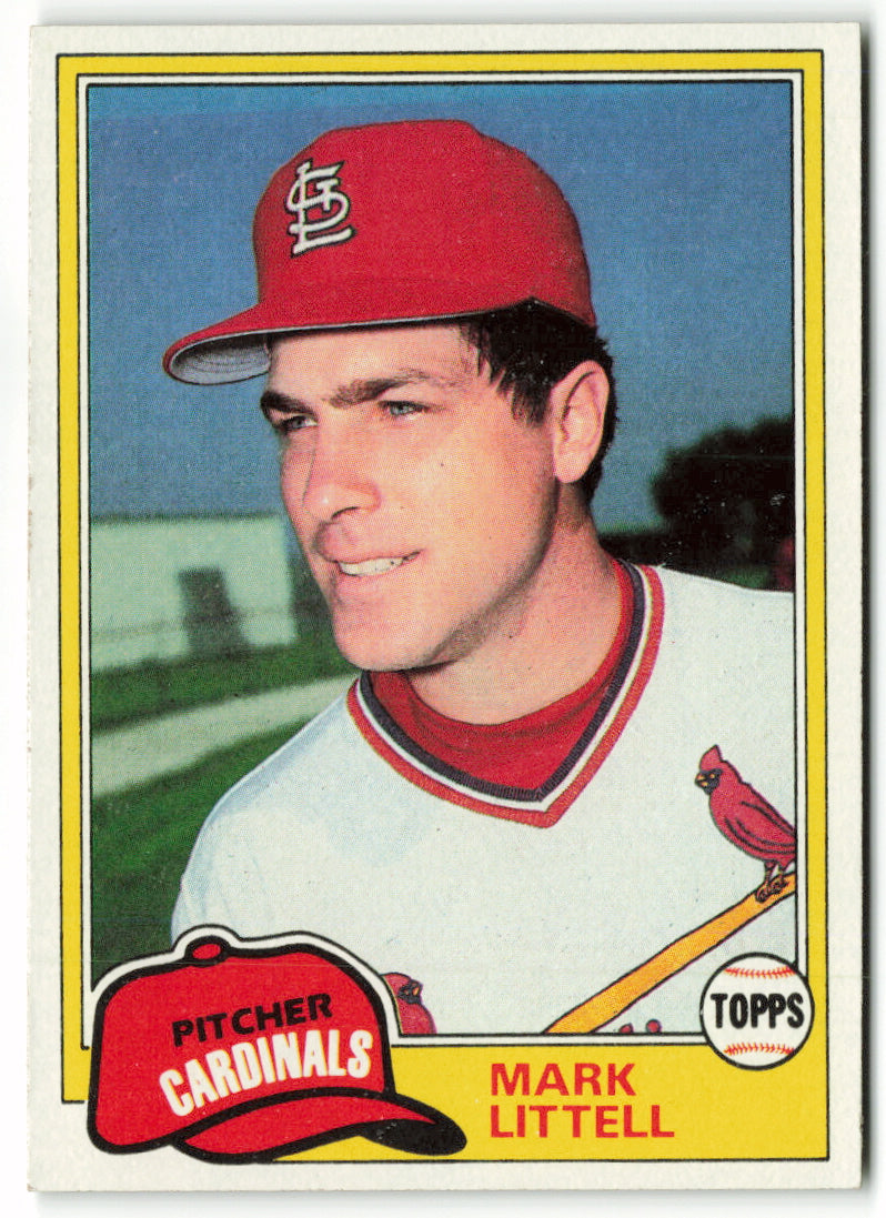 1981 Topps #255 Mark Littell