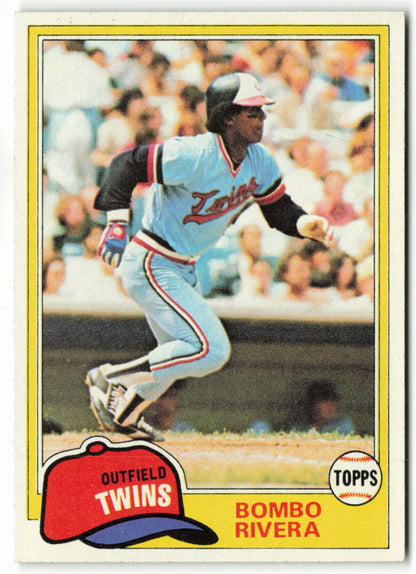 1981 Topps #256 Bombo Rivera