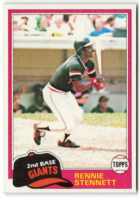 1981 Topps #257 Rennie Stennett