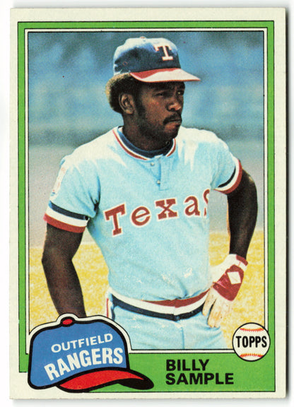 1981 Topps #283 Billy Sample