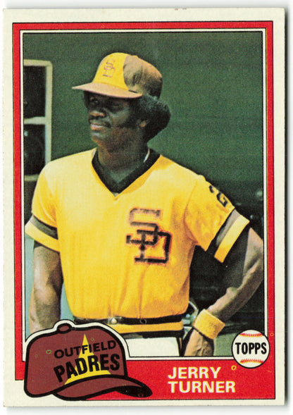 1981 Topps #285 Jerry Turner