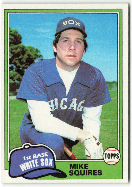 1981 Topps #292 Mike Squires