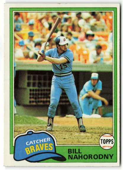 1981 Topps #296 Bill Nahorodny