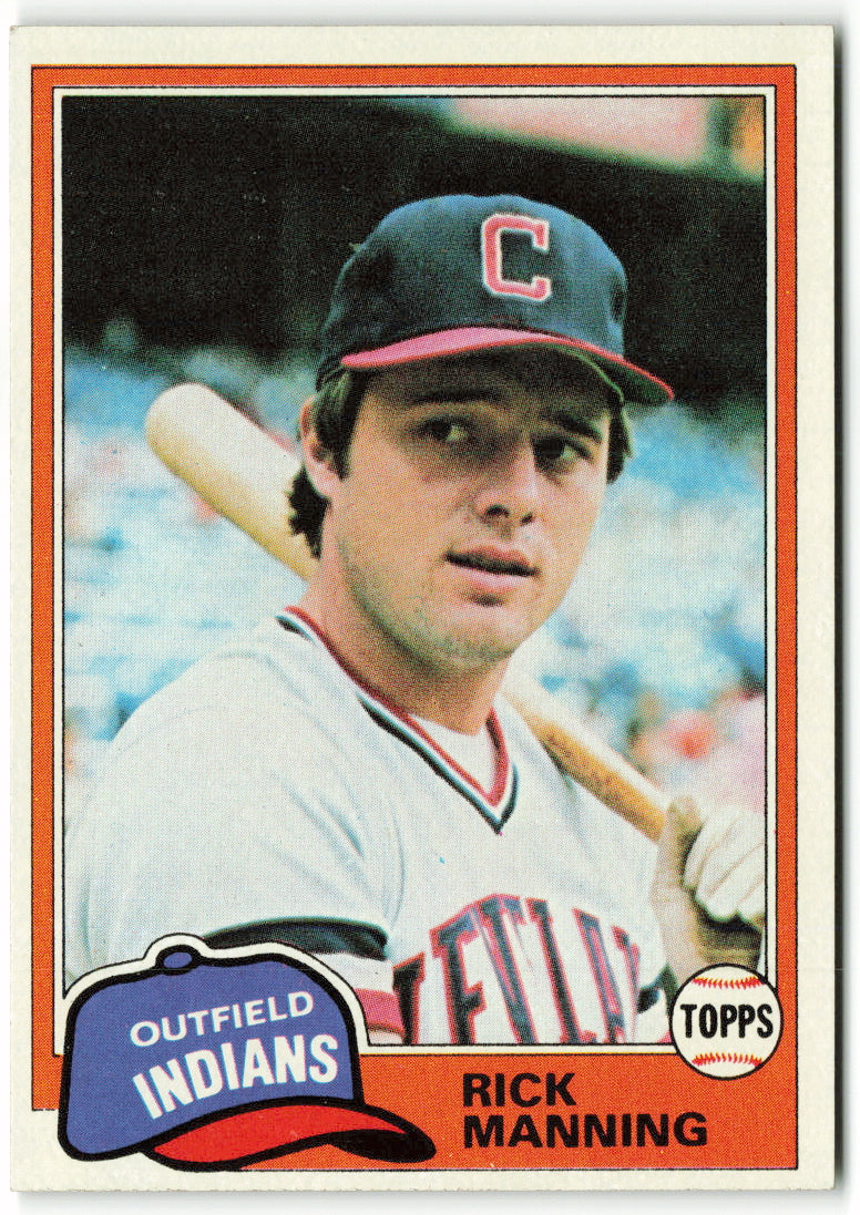 1981 Topps #308 Rick Manning