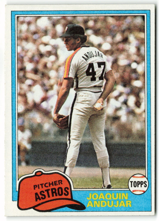 1981 Topps #329 Joaquin Andujar