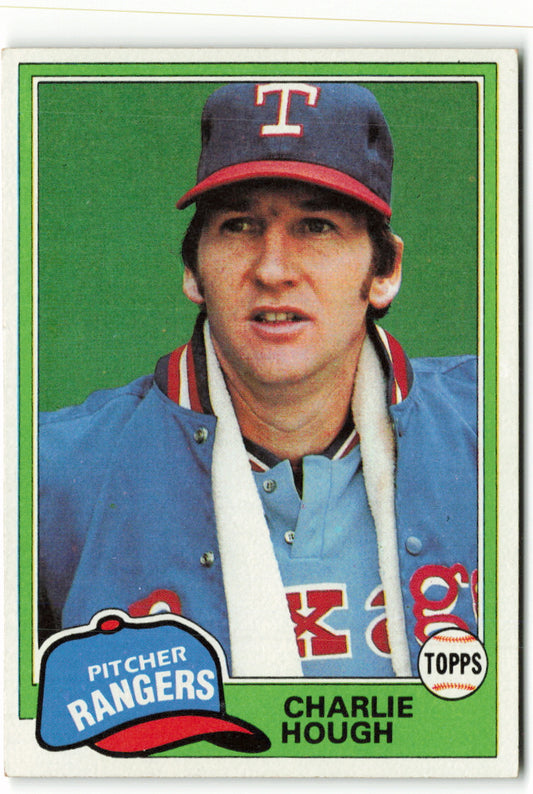 1981 Topps #371 Charlie Hough