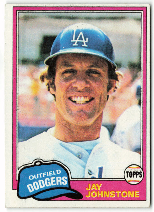 1981 Topps #372 Jay Johnstone