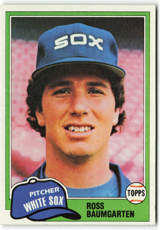 1981 Topps #398 Ross Baumgarten