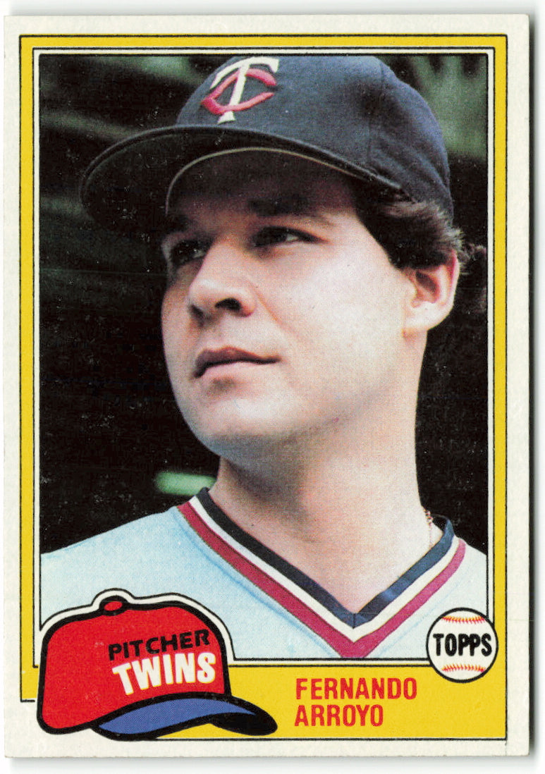 1981 Topps #408 Fernando Arroyo