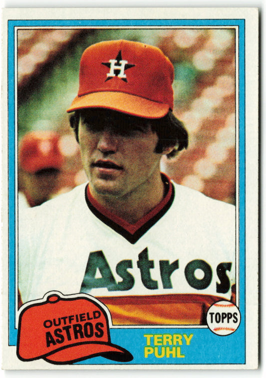 1981 Topps #411 Terry Puhl