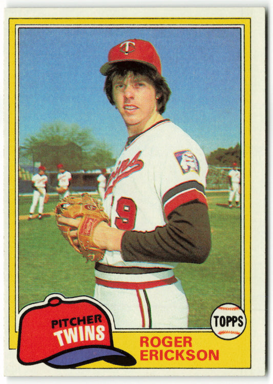 1981 Topps #434 Roger Erickson