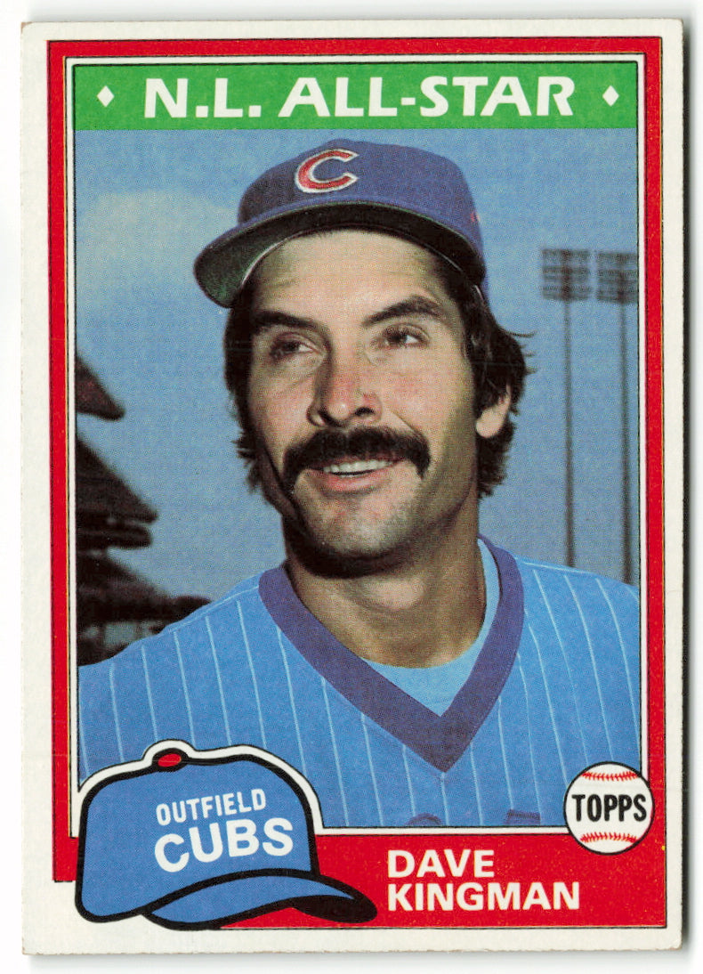 1981 Topps #450 Dave Kingman AS