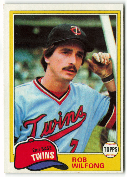 1981 Topps #453 Rob Wilfong