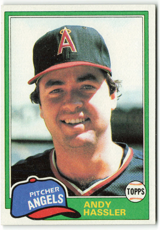 1981 Topps #454 Andy Hassler