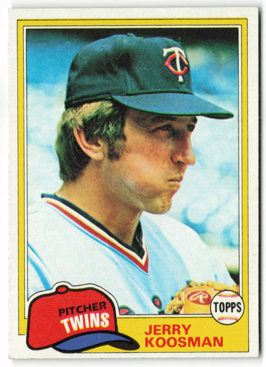 1981 Topps #476 Jerry Koosman