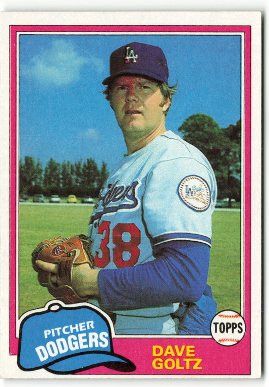 1981 Topps #548 Dave Goltz