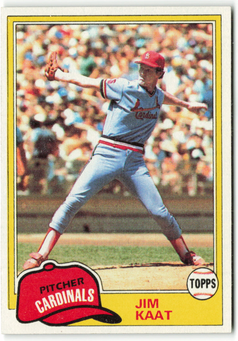 1981 Topps #563 Jim Kaat