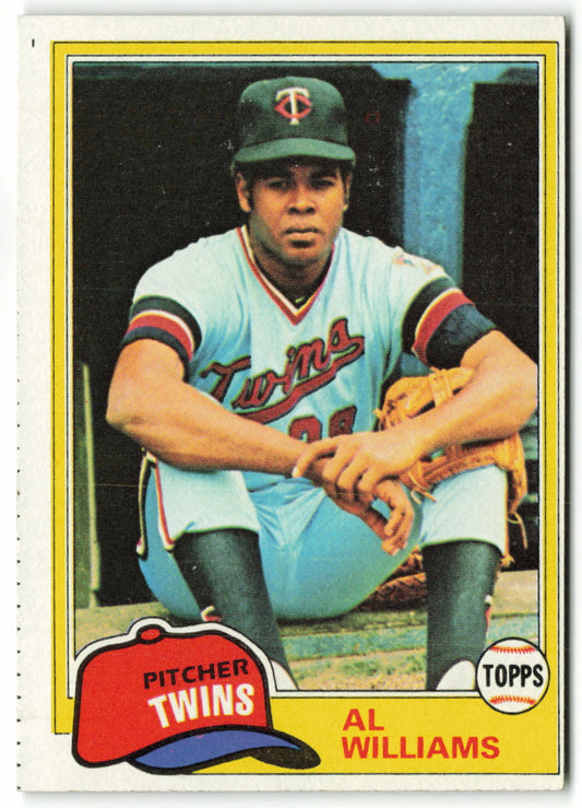 1981 Topps #569 Al Williams RC