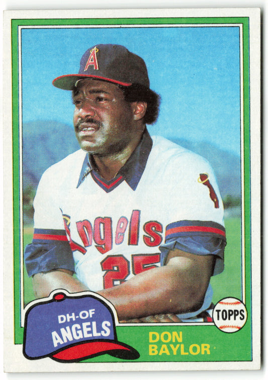 1981 Topps #580 Don Baylor