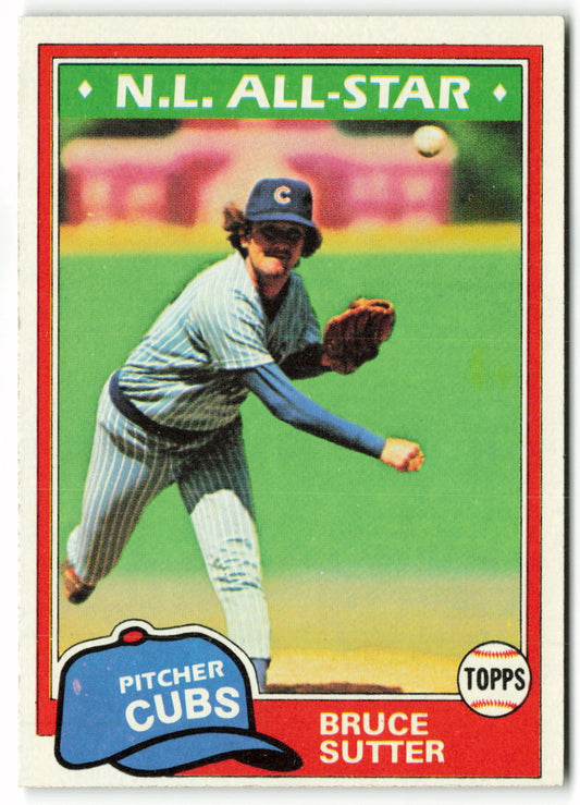 1981 Topps #590 Bruce Sutter AS