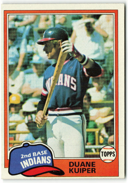 1981 Topps #612 Duane Kuiper