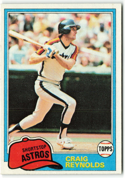 1981 Topps #617 Craig Reynolds