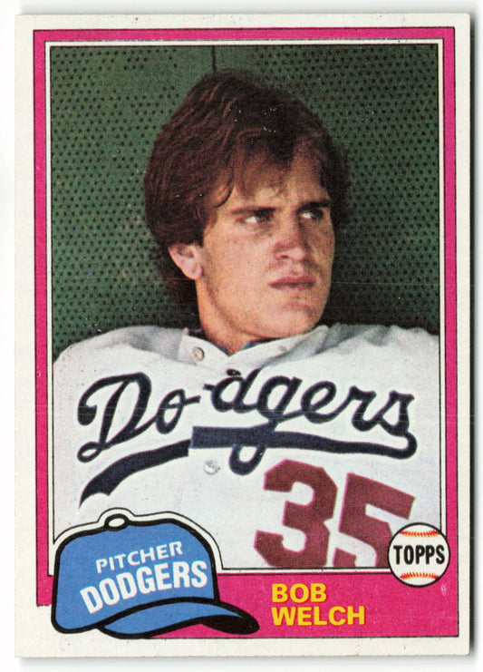 1981 Topps #624 Bob Welch