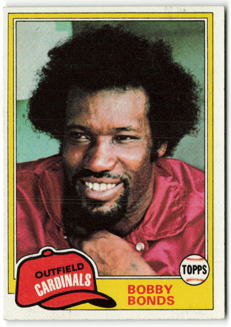 1981 Topps #635 Bobby Bonds