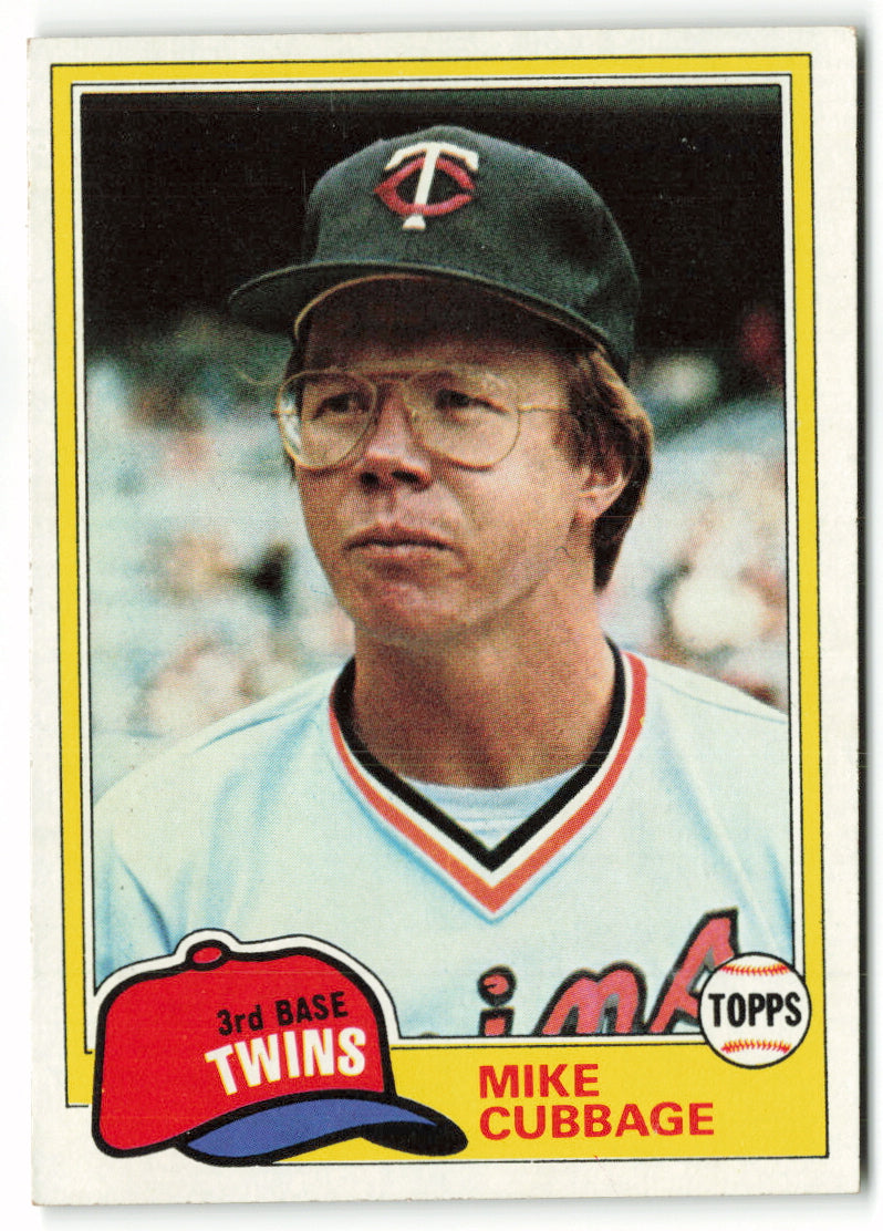 1981 Topps #657 Mike Cubbage