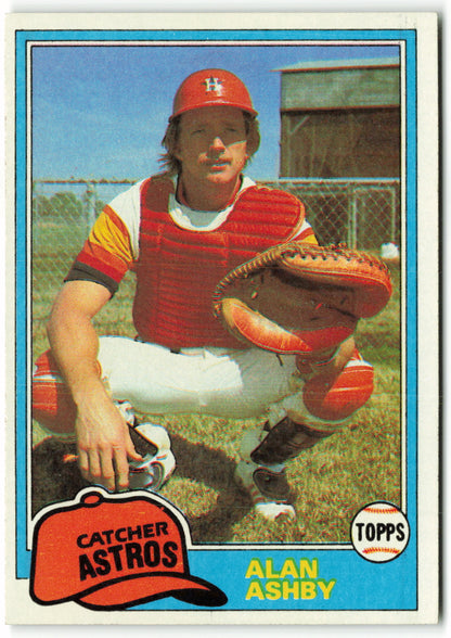 1981 Topps #696 Alan Ashby