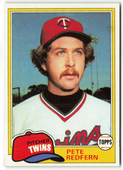 1981 Topps #714 Pete Redfern