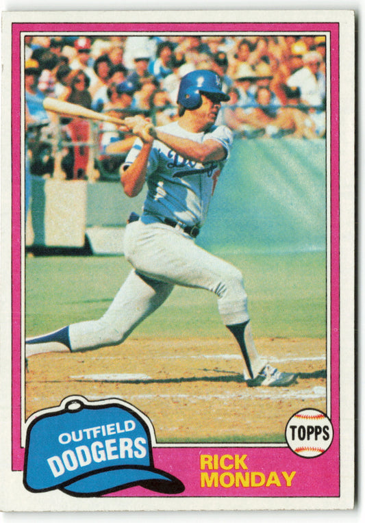 1981 Topps #726 Rick Monday