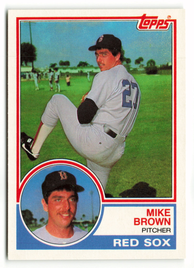 1983 Topps Traded Set #015T  Mike Brown XRC