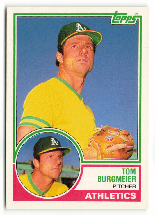 1983 Topps Traded Set #016T  Tom Burgmeier