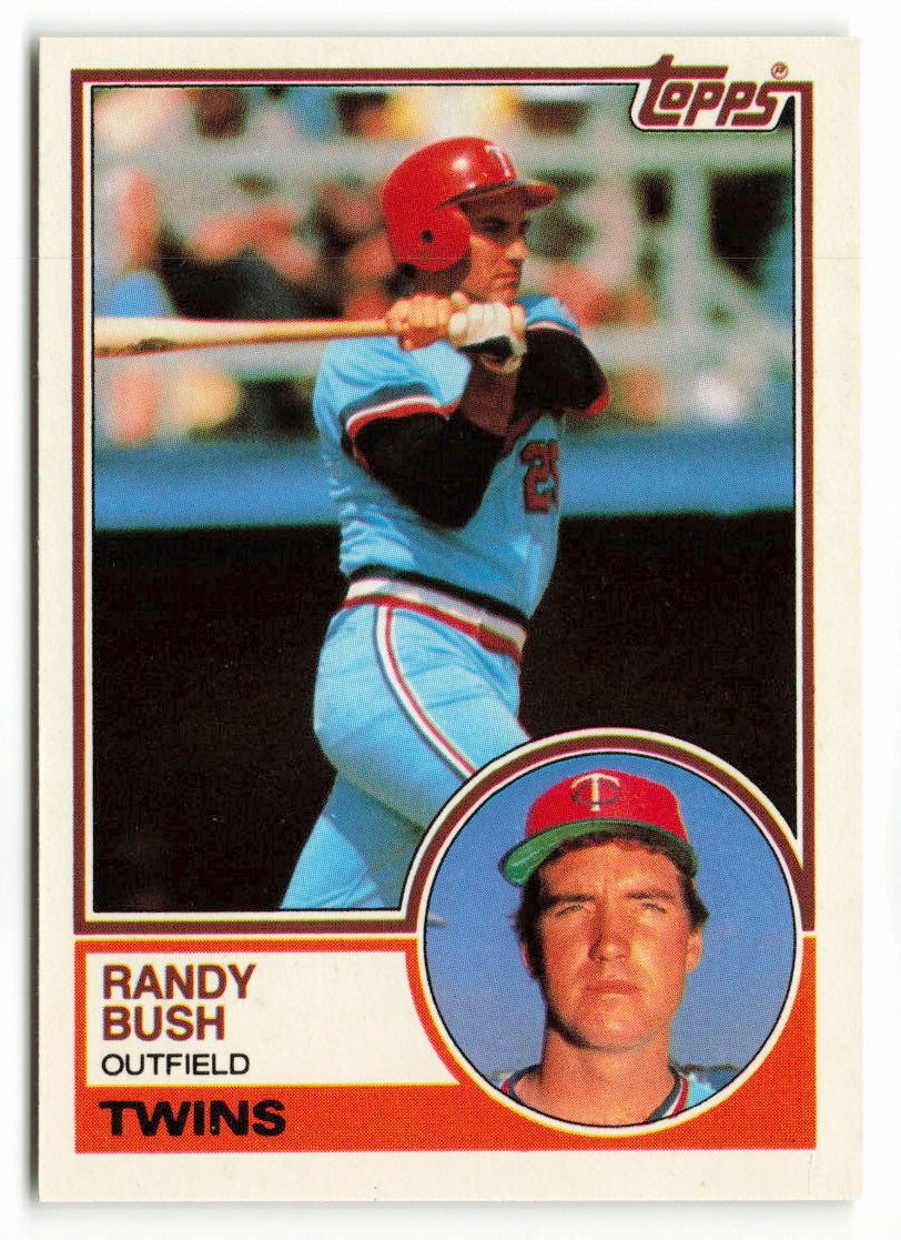 1983 Topps Traded Set #017T  Randy Bush XRC