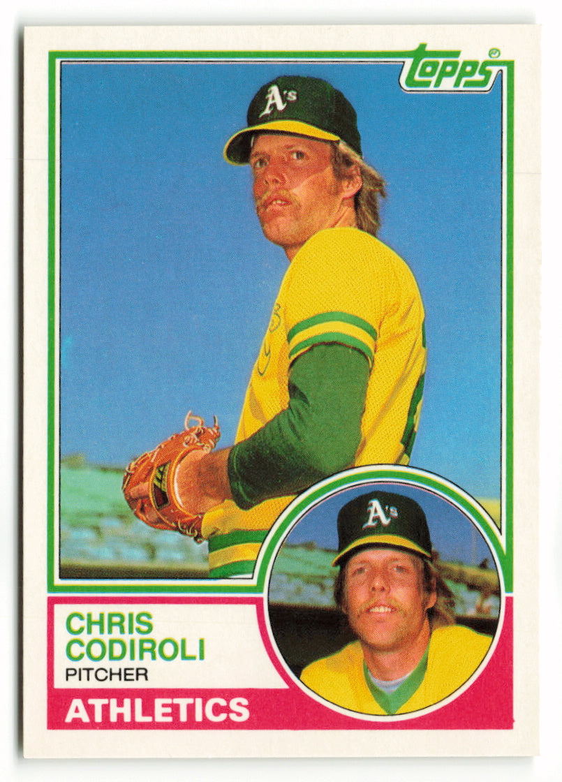 1983 Topps Traded Set #020T  Chris Codiroli XRC