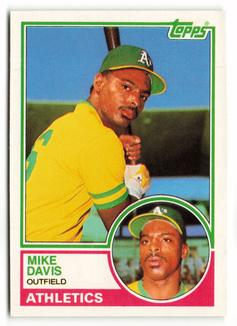 1983 Topps Traded Set #024T  Mike Davis