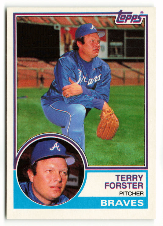 1983 Topps Traded Set #033T  Terry Forster