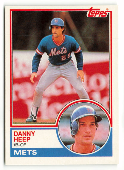 1983 Topps Traded Set #041T  Danny Heep