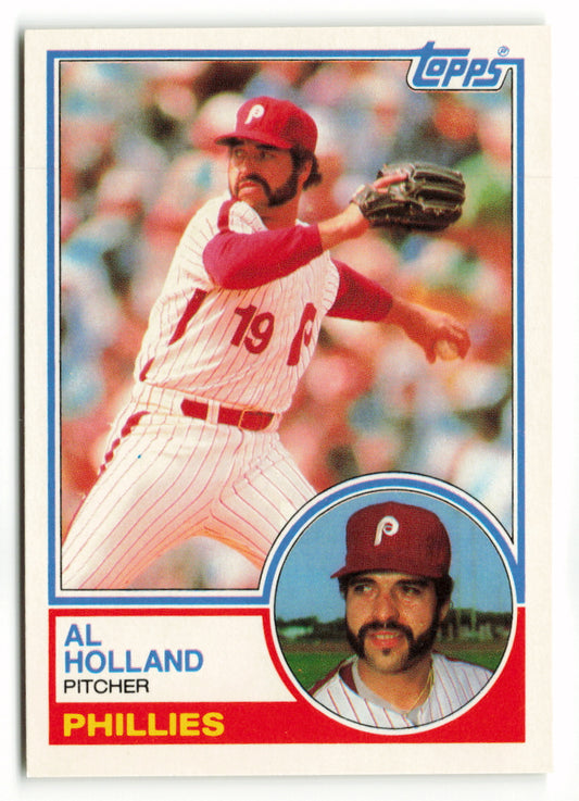 1983 Topps Traded Set #046T  Al Holland