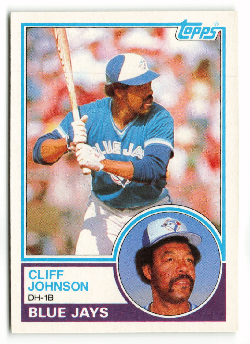 1983 Topps Traded Set #049T  Cliff Johnson