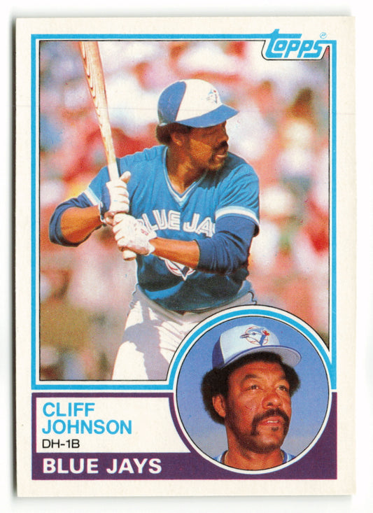 1983 Topps Traded Set #049T  Cliff Johnson