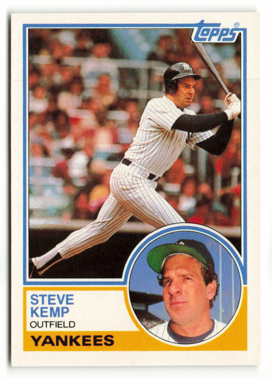 1983 Topps Traded Set #053T  Steve Kemp