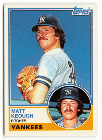 1983 Topps Traded Set #054T  Matt Keough