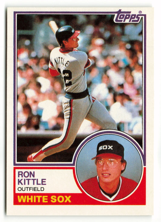 1983 Topps Traded Set #055T  Ron Kittle