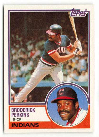 1983 Topps Traded Set #086T  Broderick Perkins