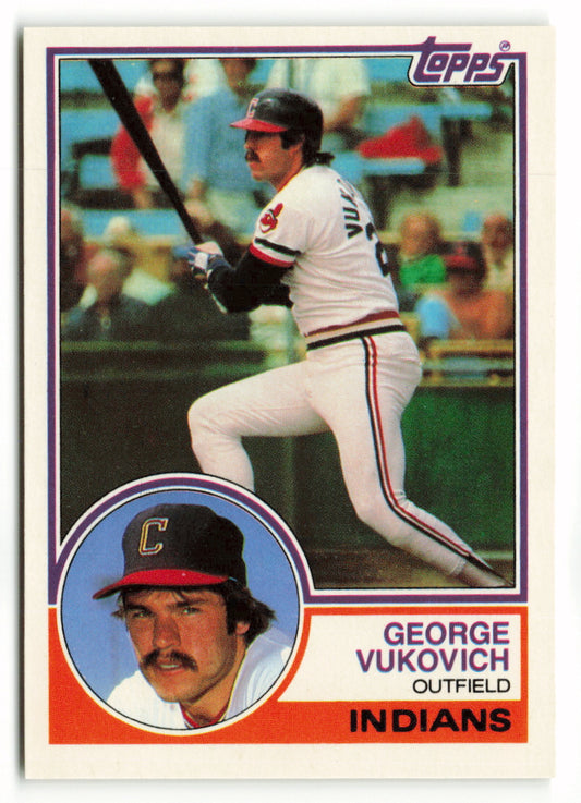 1983 Topps Traded Set #122T  George Vukovich