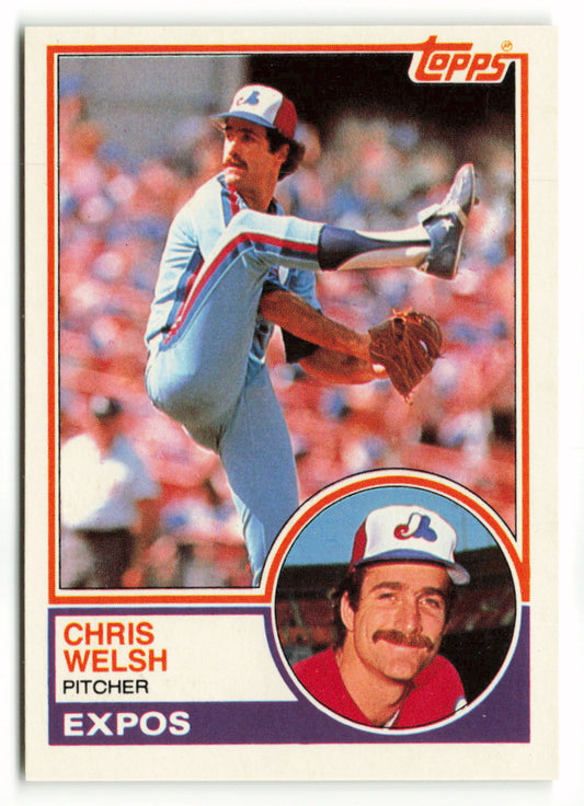 1983 Topps Traded Set #125T  Chris Welsh